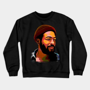 Marvin Gaye Vintage Grunge Pop art Crewneck Sweatshirt